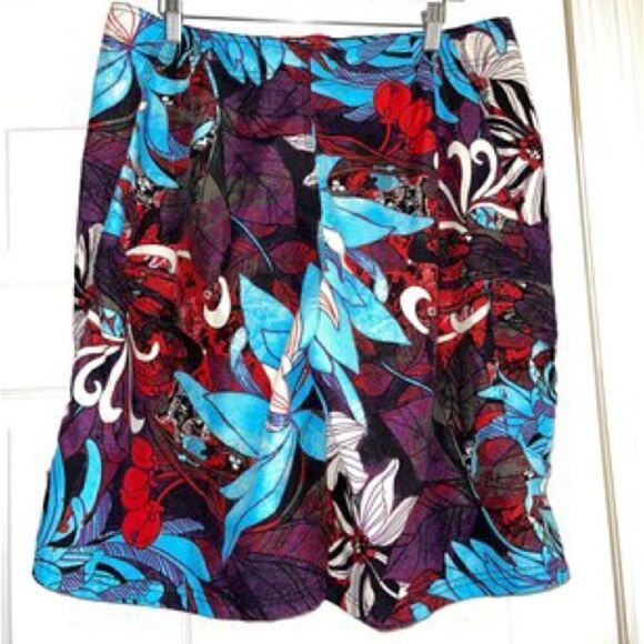 Hurley Mens Custom Bold Floral Print Board Shorts. Size Large. - Picture 1 of 8
